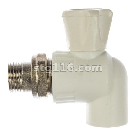 Кран пп шаровый рад. (н.р.) 25 х 3/4" угловой TEBO